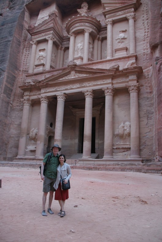Matt and I at the world-famous Treasury
