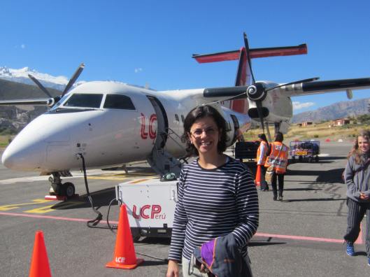 The day I arrived in Huaraz after 4 transfers