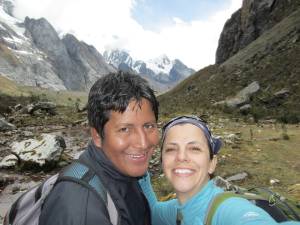 Javier and I - together again