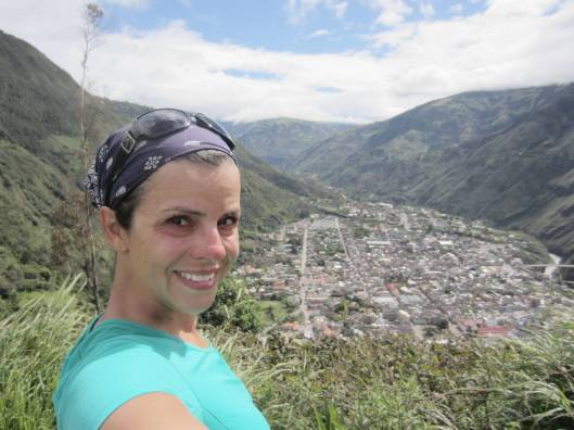 At the Cross or Mirador in Baños