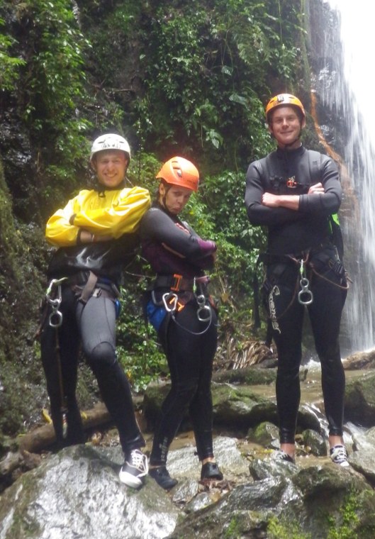 Canyoning with attitude