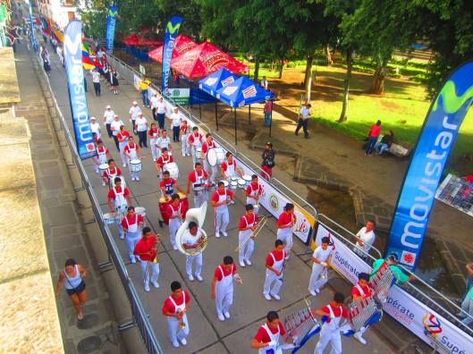 Band parade at 7 in the morning!