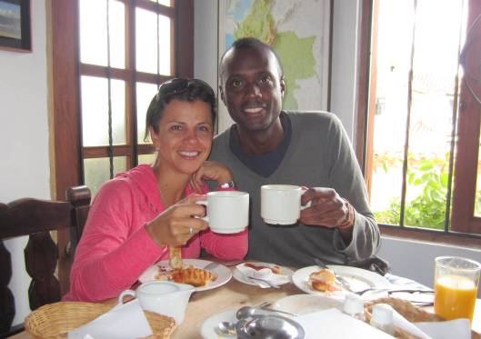 Gleeful at Pasterleria Francesa