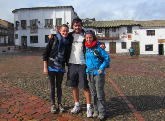 Heading out on our hike from Mongui