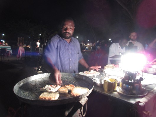 At the night market in Zanzibar