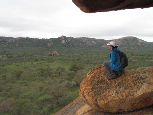 Taking in the view in Matopo National Park
