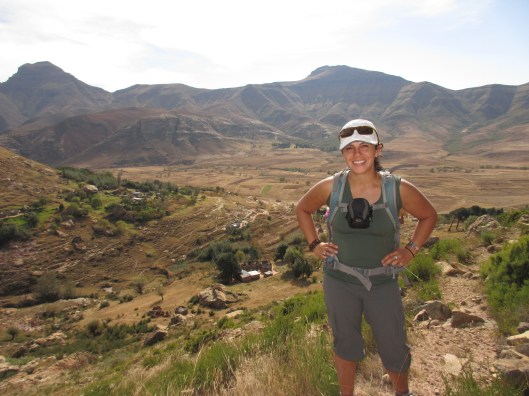 Overlook into Lesotho
