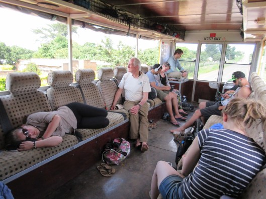 New crew on the bus including the wonderful Greg