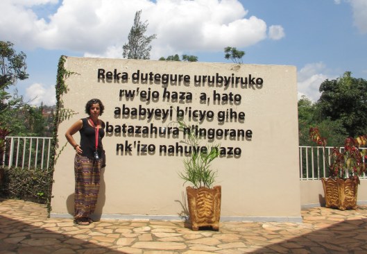 At the Genocide Memorial